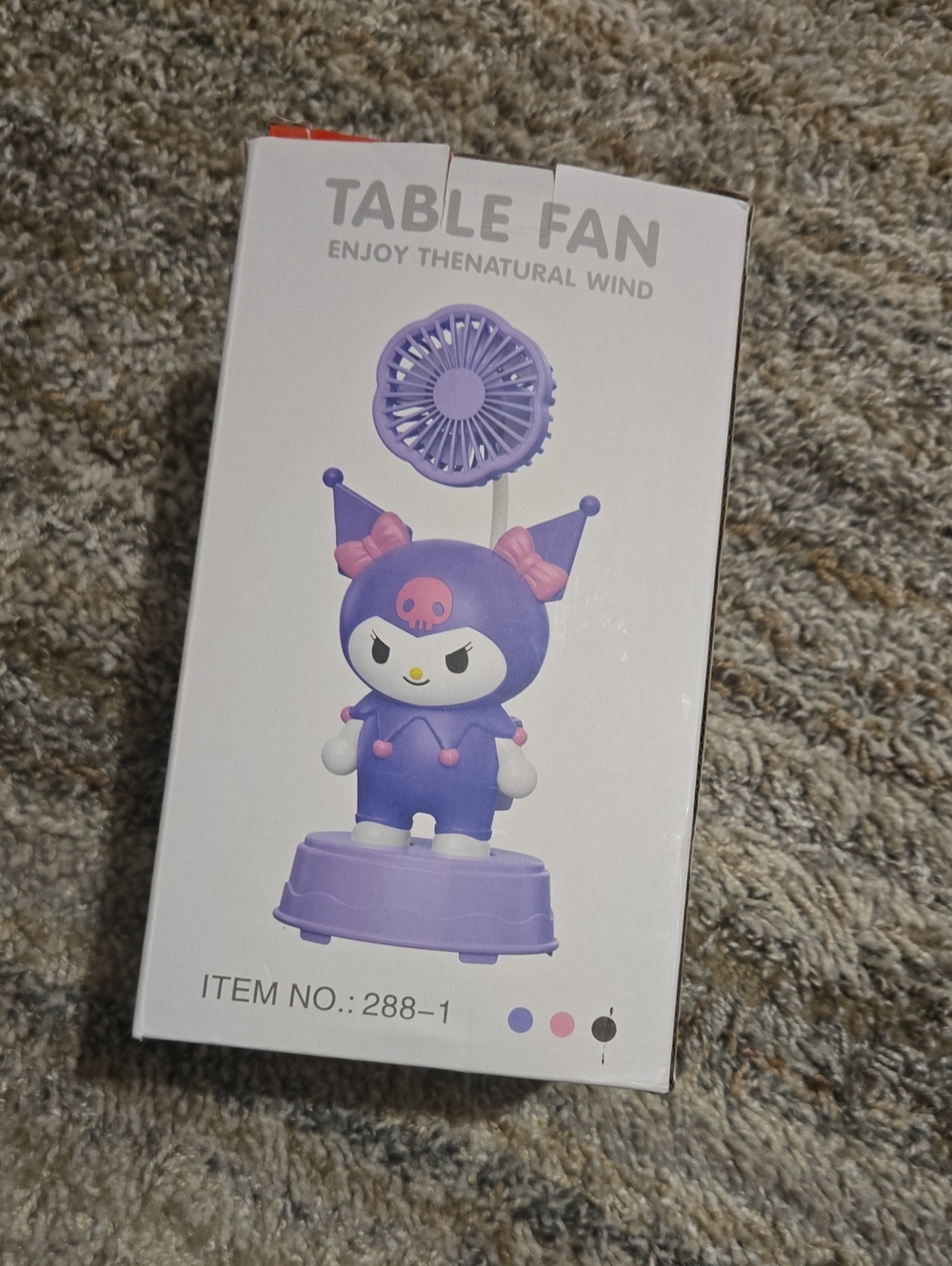 Hello Kitty KUROMI Table Fan